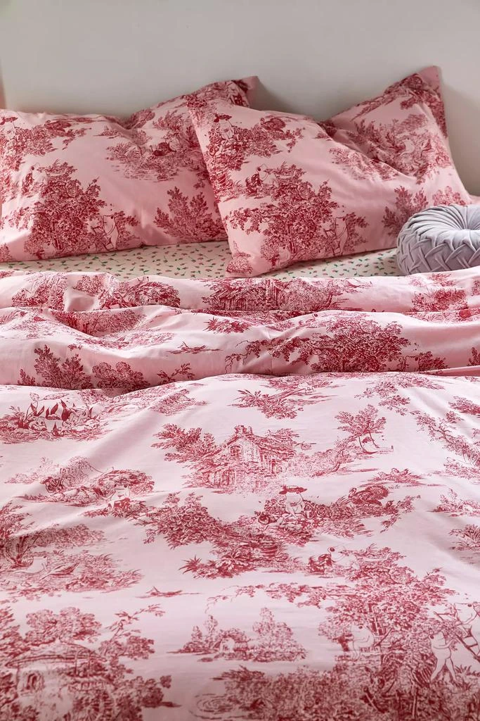 Urban Outfitters Frog Toile Duvet Cover Set 1