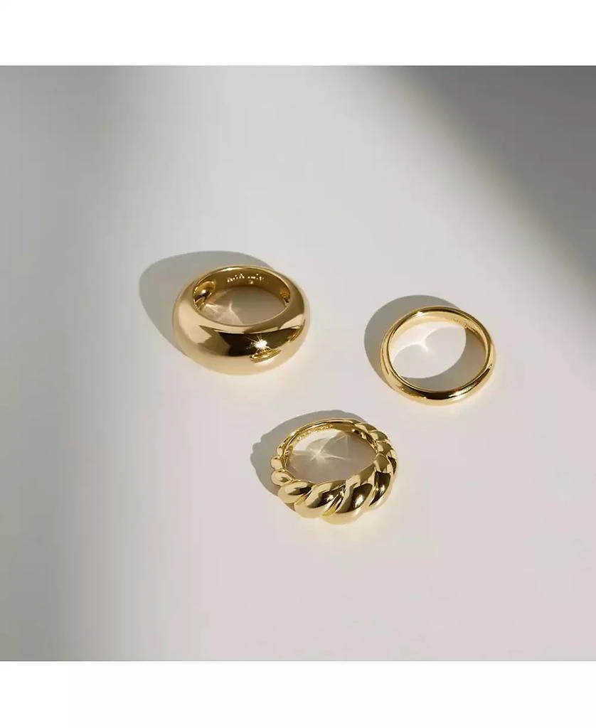 Ana Luisa Gold Dome Ring - Noa 3