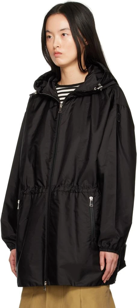 Moncler Black Wete Hooded Jacket 4