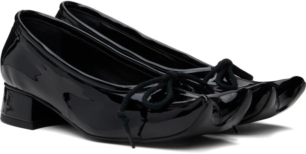 PAULA CANOVAS DEL VAS Black Diablo Ballerina Flats 4