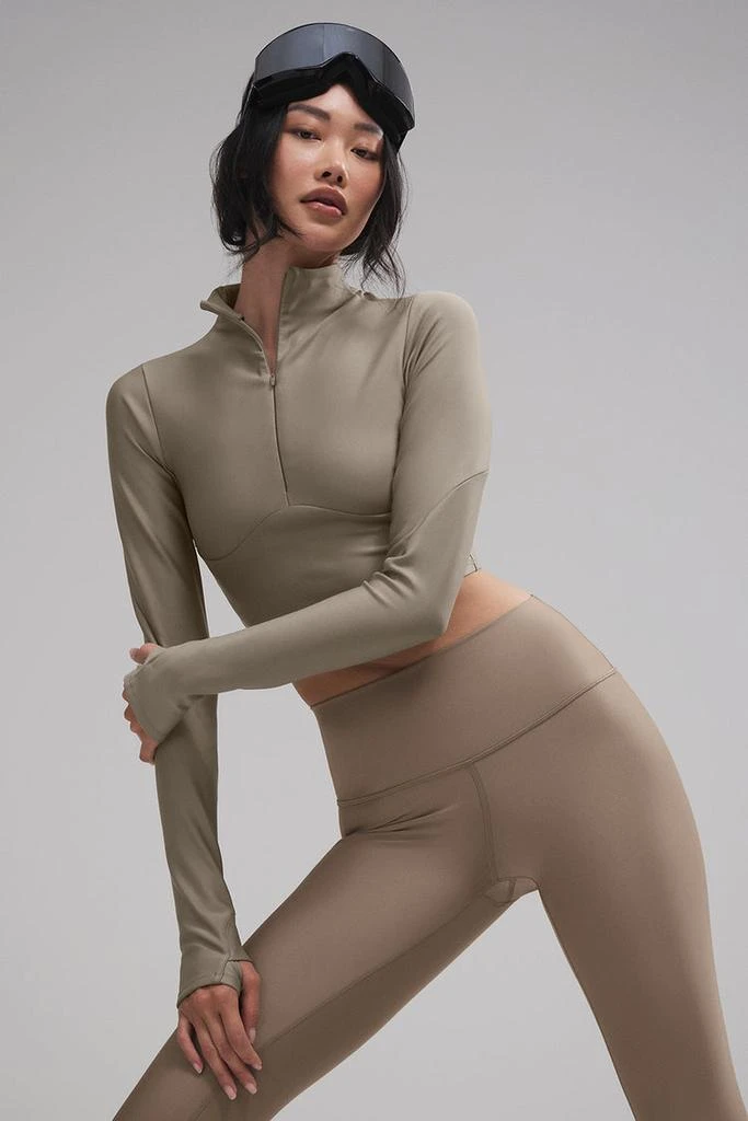 Alo Airlift Winter Warm Ski Time Long Sleeve - Ivory 3