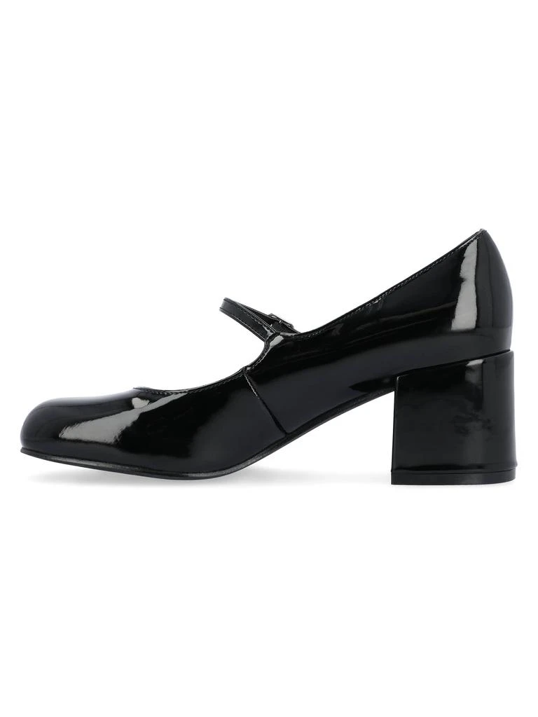 JOURNEE Okenna 63MM Glossy Pumps 4