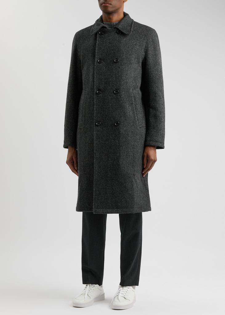 Oliver Spencer Big double-breasted wool coat