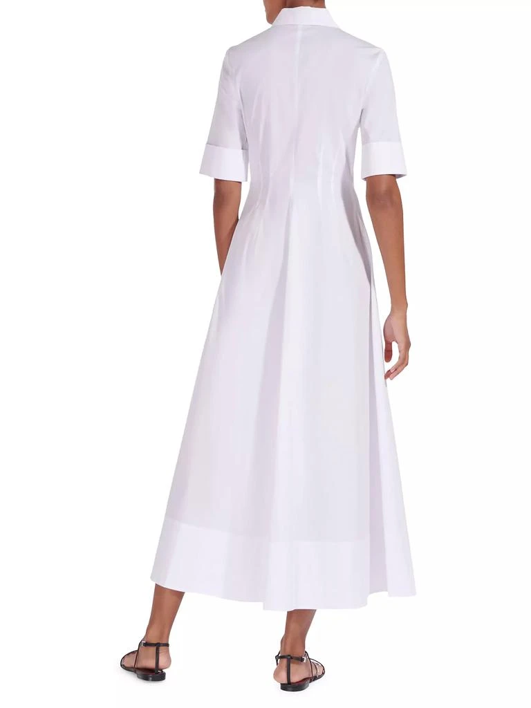 Staud Joan Collared Maxi Shirtdress 3
