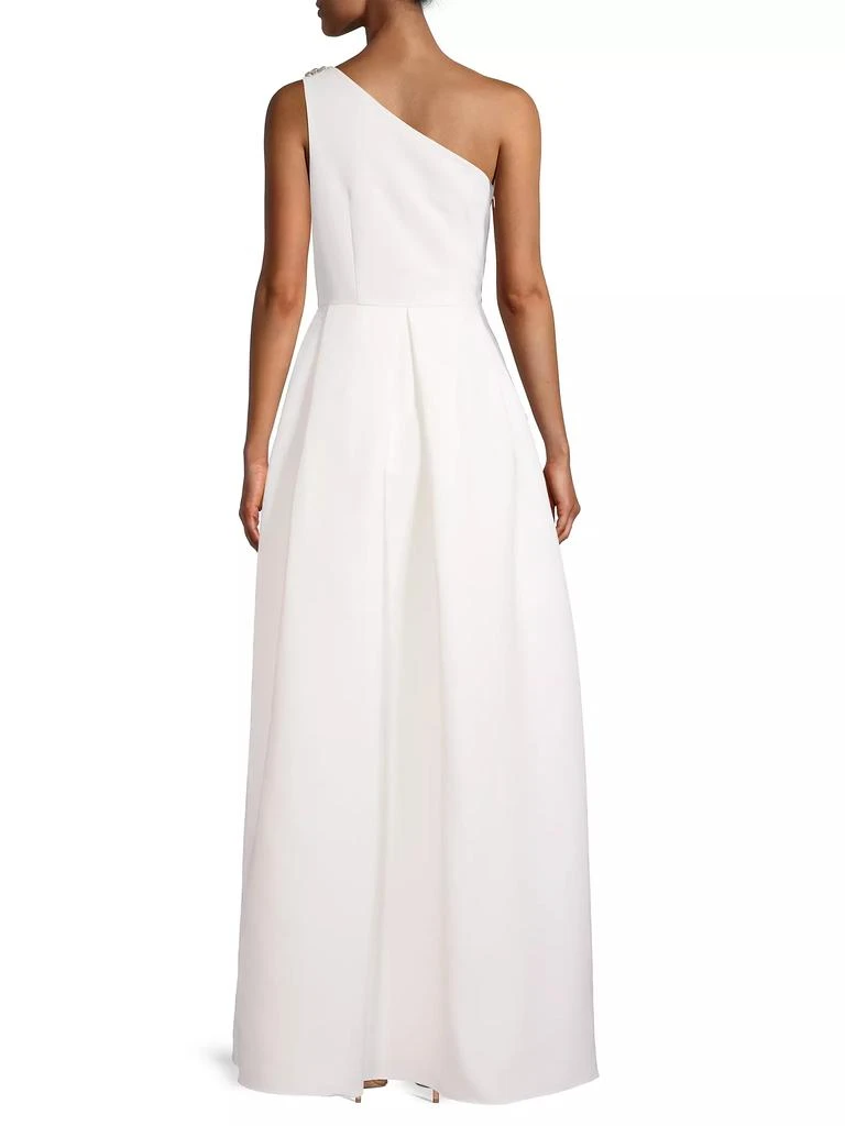 Sachin & Babi Martina One-Shoulder A-Line Gown 5
