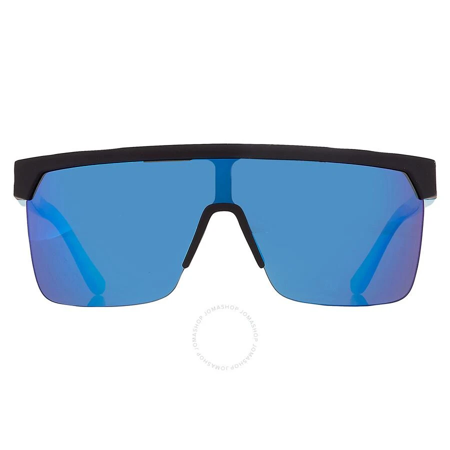 Spy FLYNN 5050 HD Plus Gray Green with Dark Blue Spectra Mirror Shield Unisex Sunglasses 6700000000083 1