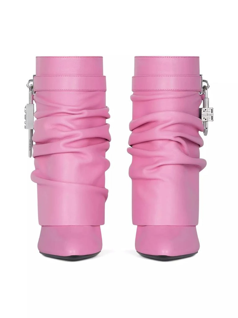 Givenchy Shark Lock Stiletto Ankle Boots in Nappa Leather 2