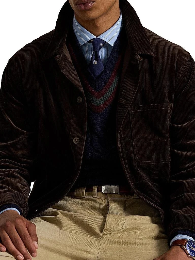 Ralph Lauren Wide-Wale Corduroy Utility Jacket 5