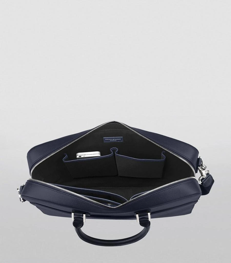 Aspinal of London Small Leather Mount Street Bag 4