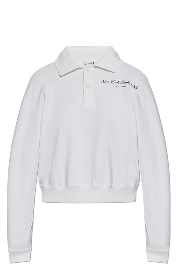 ★Sporty & Rich★ Wellness Club Flock Cropped Crew Neck Swea sweater-4-1-1216a.jpg?fit=max&