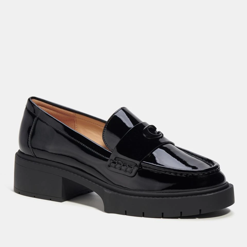 Coach COACH WOMEN'S LEAH PATENT LEATHER LOAFERS 2