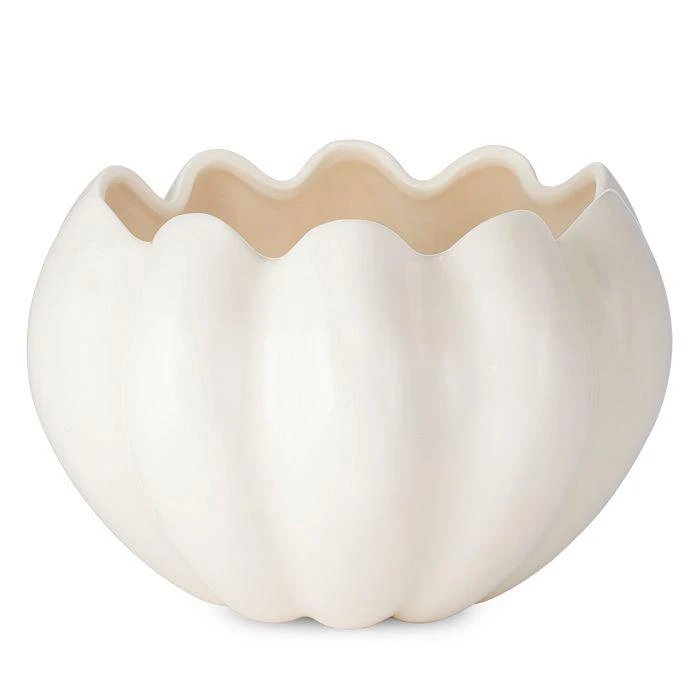 AERIN Mirabelle Cachepot, Cream 1