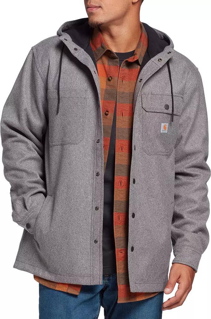 Carhartt Carhartt Men's Rain Defender Relaxed Fit Heavyweight Hooded Shirt Jacket