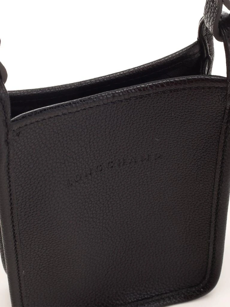 Longchamp Longchamp Logo Embossed Crossbody Bag 4