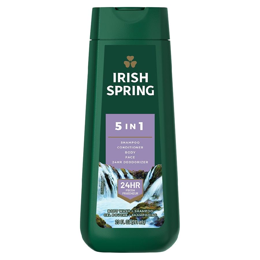 Irish Spring 5 in 1 Body Wash for Men Fresh