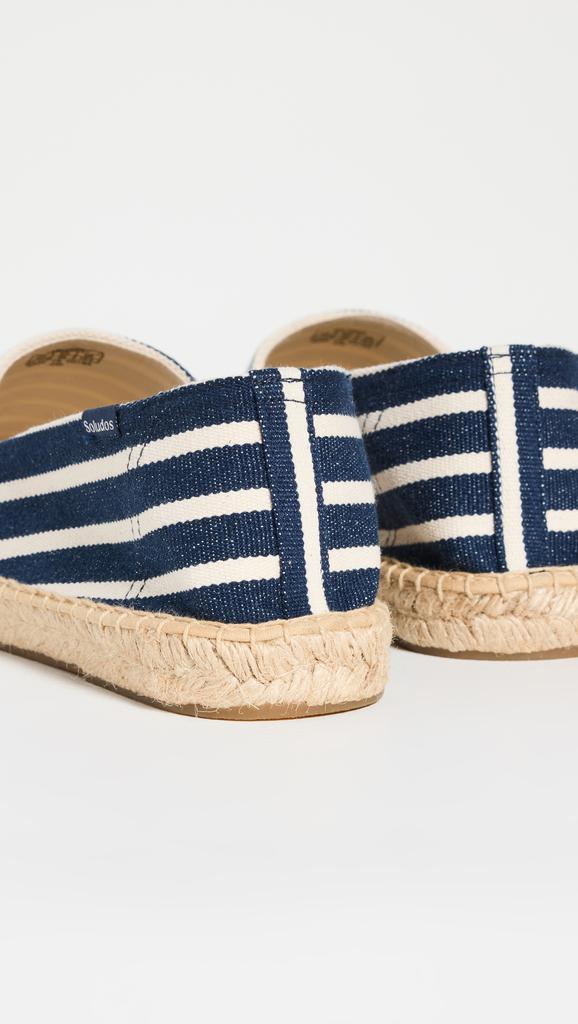 Soludos Striped Slip On Espadrilles