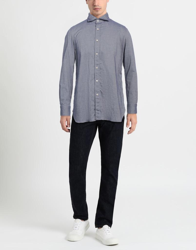 LUIGI BORRELLI NAPOLI Solid color shirt
