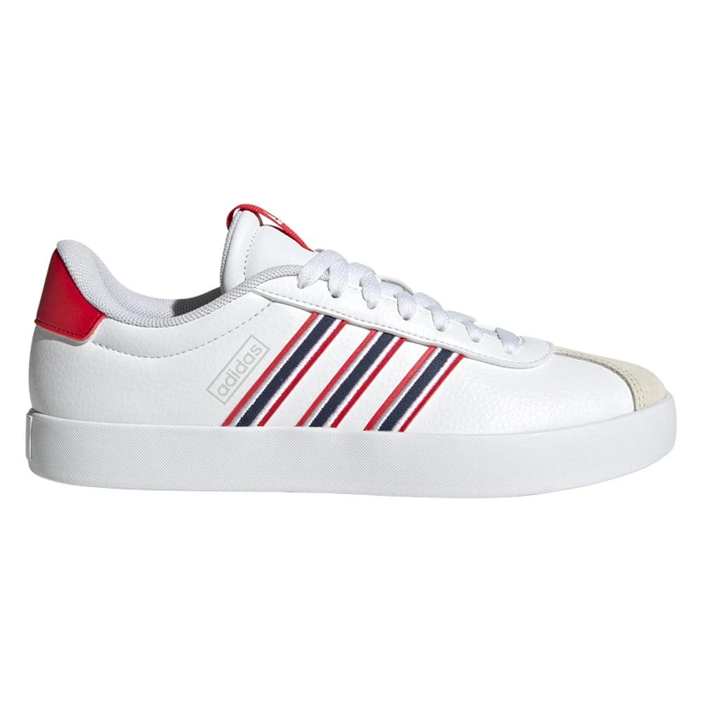 adidas gazelle silver green womens adidas Women's VL Court Bold Sneaker - White - Low-top Sneakers