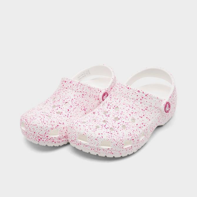 Crocs Girls' Little Kids' Crocs Paint Splatter Classic Clog Shoes