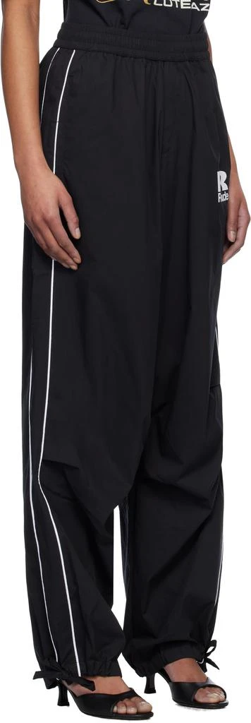Rhude Black Piping Parachute Track Pants 2