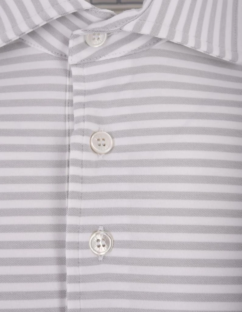 Fedeli Grey Tecno Jersey Polo Shirt 3