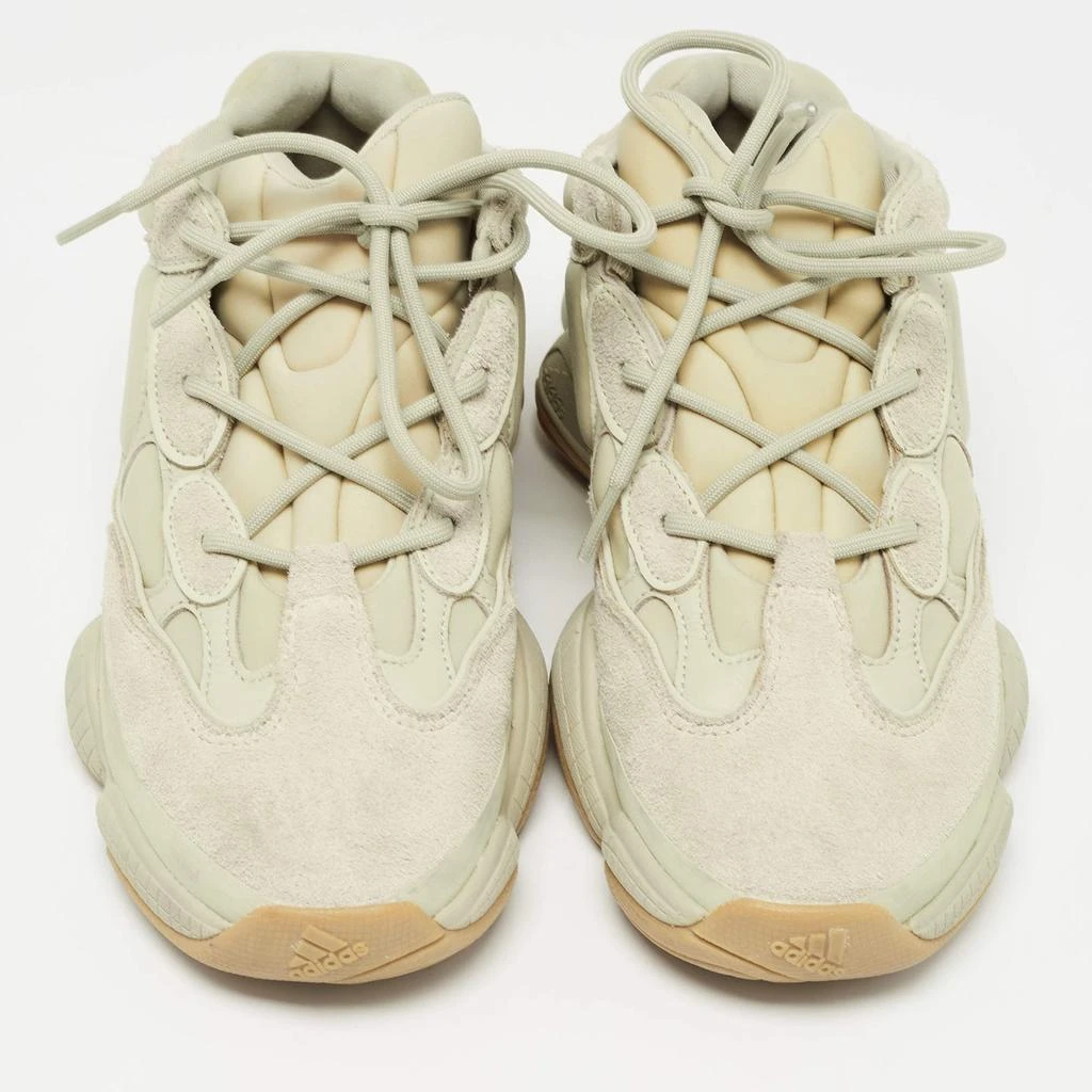 Shop Yeezy x Adidas Green Neoprene and Suede 500 Stone Sneakers Size 42 2/3  on Sale at BeyondStyle  Get 41% Off Yeezy x Adidas Green Neoprene and  Suede 500 Stone Sneakers