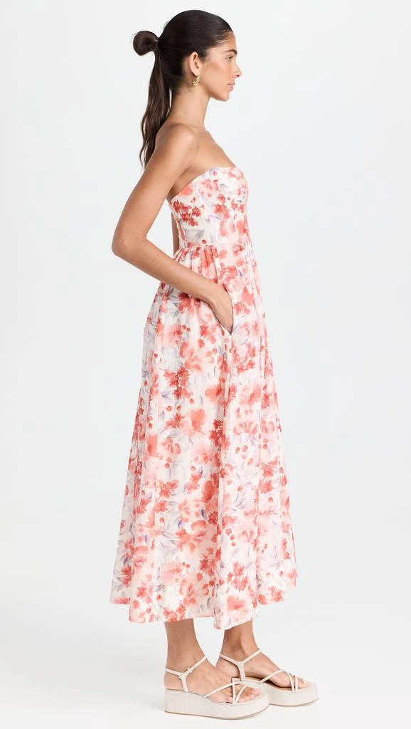 Bardot Lola Corset Midi Dress 3