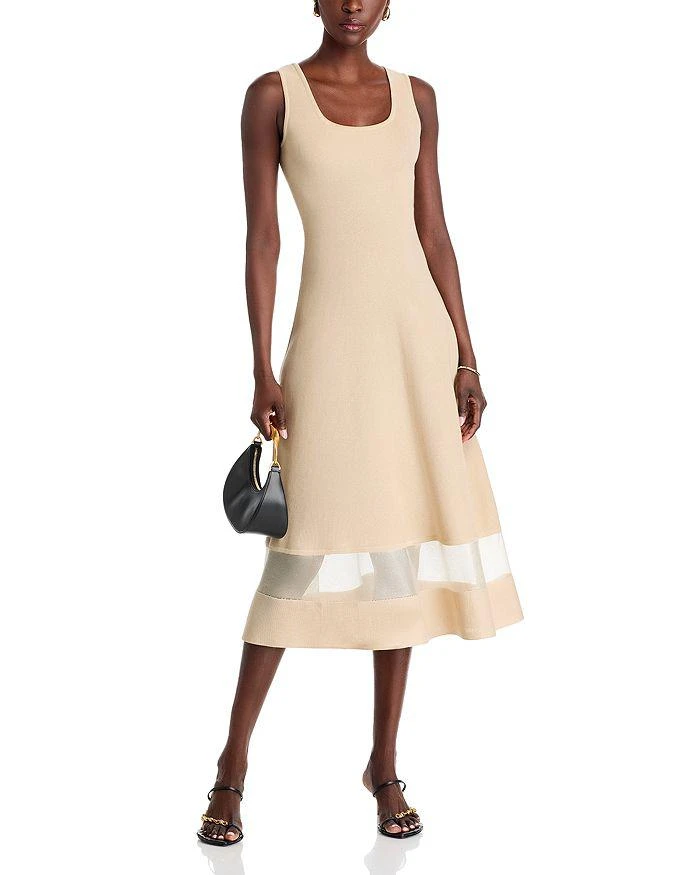 Misook Modern Fit & Flare Midi Dress 3