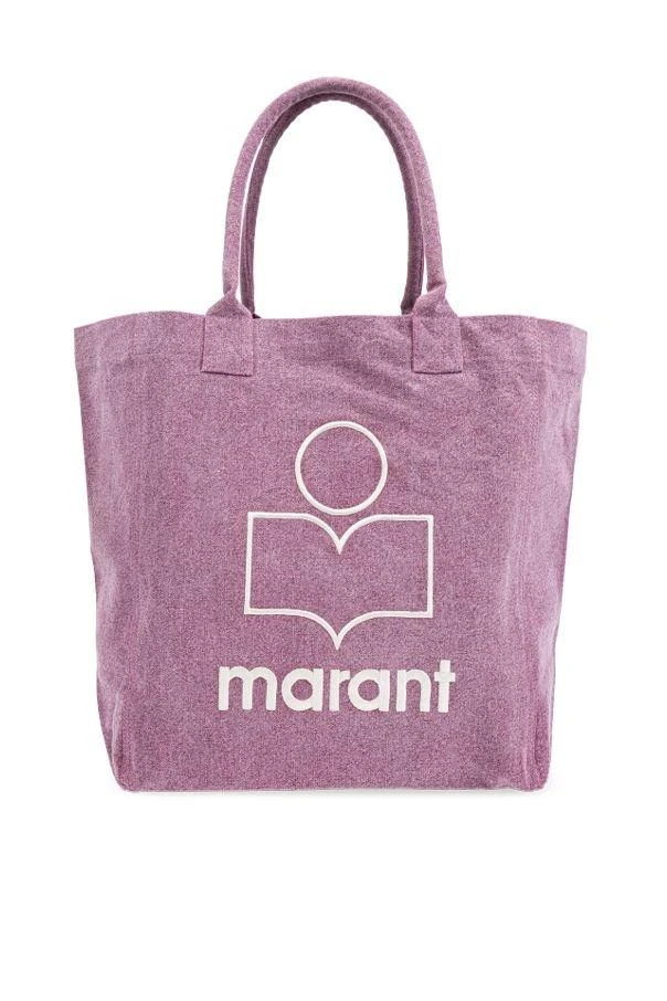 Isabel Marant Isabel Marant Yenky Logo Embroidered Tote Bag 1