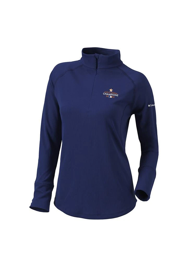 Columbia MLB Houston Astros 2022 World Series s Flop Shot Half-Zip Pullover Jacket 2