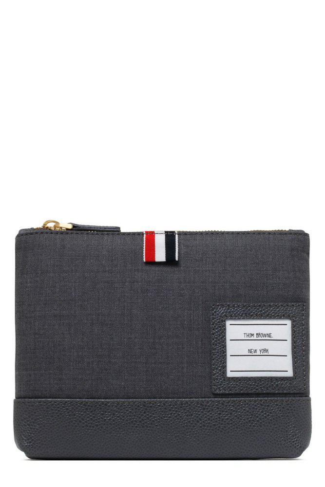 Thom Browne Thom Browne Super 120's Twill Zip Pouch