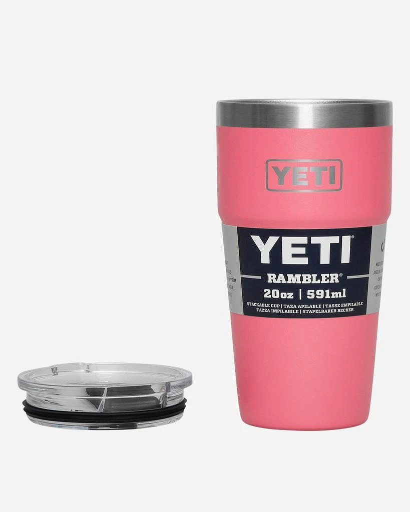 YETI Single Rambler Stackable Cup Tropical Pink 3