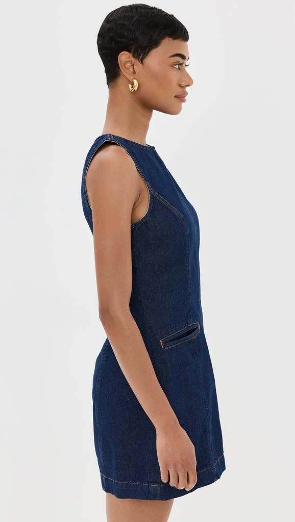 Reformation Citron Denim Mini Dress 3