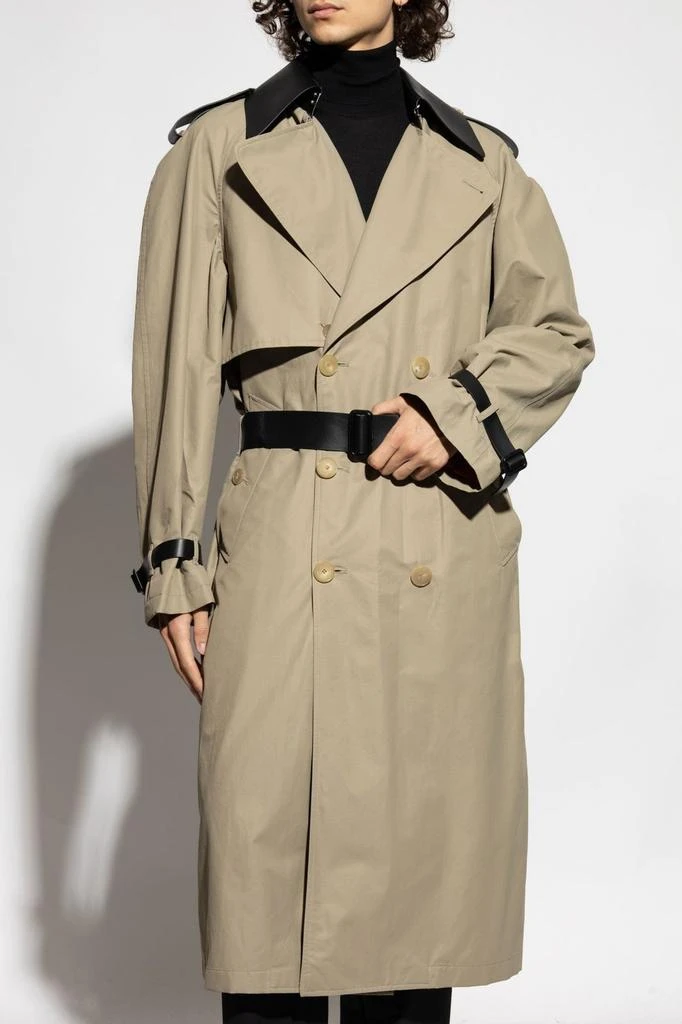 Givenchy Givenchy Collar Belt Detailed Trench Coat 2