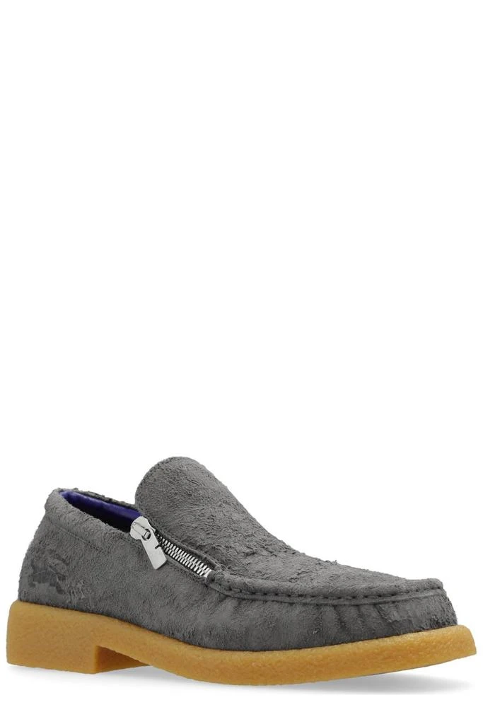 Burberry Burberry Chance Side-Zip Square-Toe Loafers 2