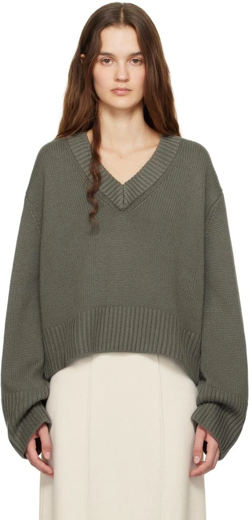 Lisa Yang Khaki Atletta Sweater 1