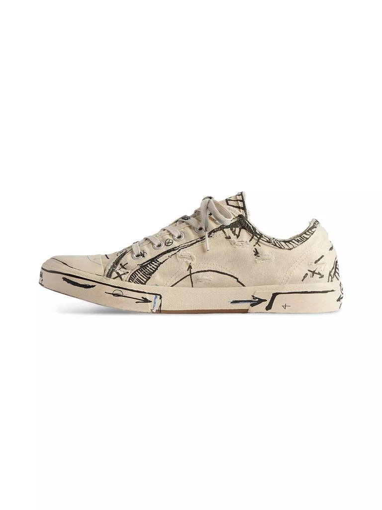 Balenciaga Paris Low-Top Sketch Sneakers 5