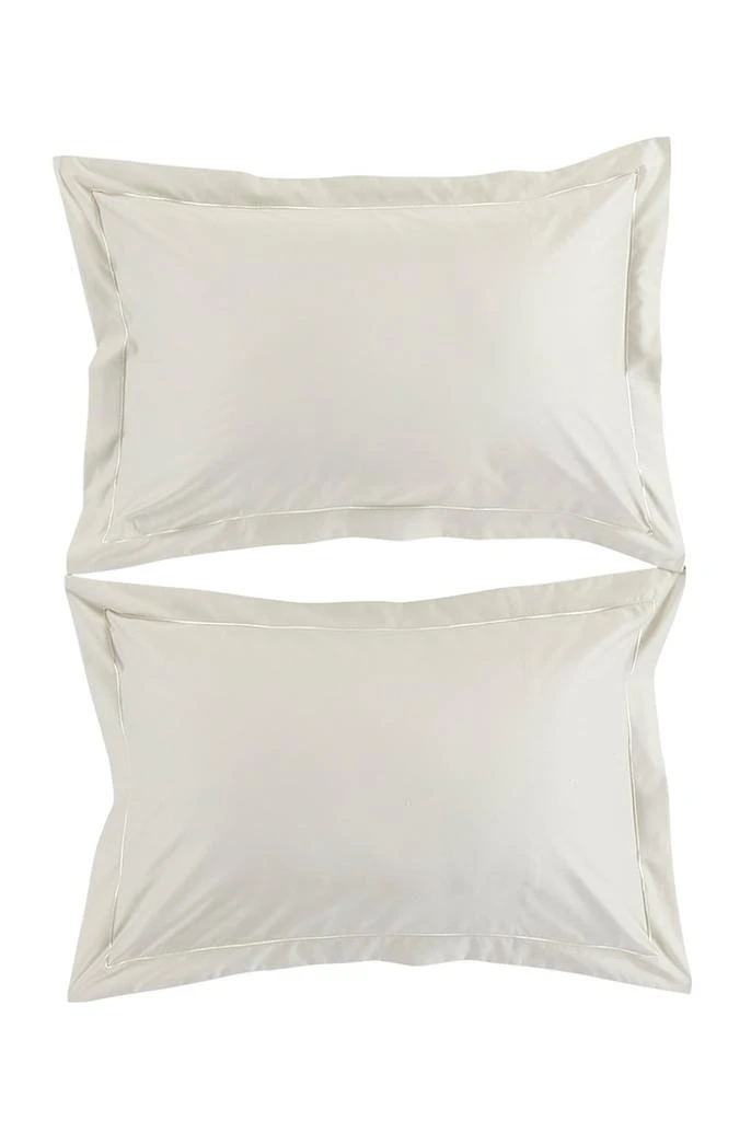 Christy Premium cotton sateen 500tc oxford pillowcase pair 1