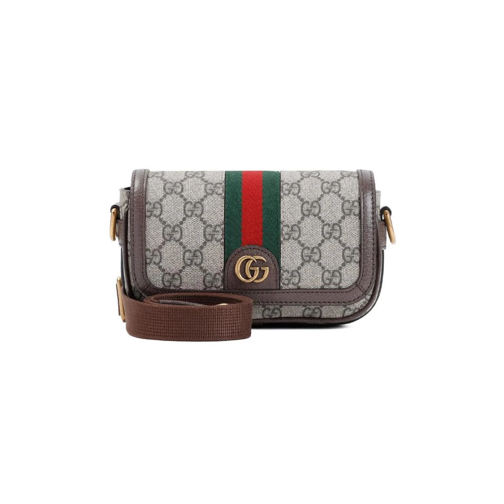 Gucci Gg Supreme Super Mini Polyurethane Bag 2