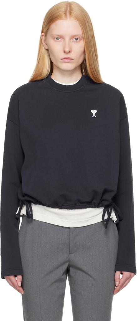 Blue Ami de Cœur Zipped Hoodie – On Sale Now with Up to 69