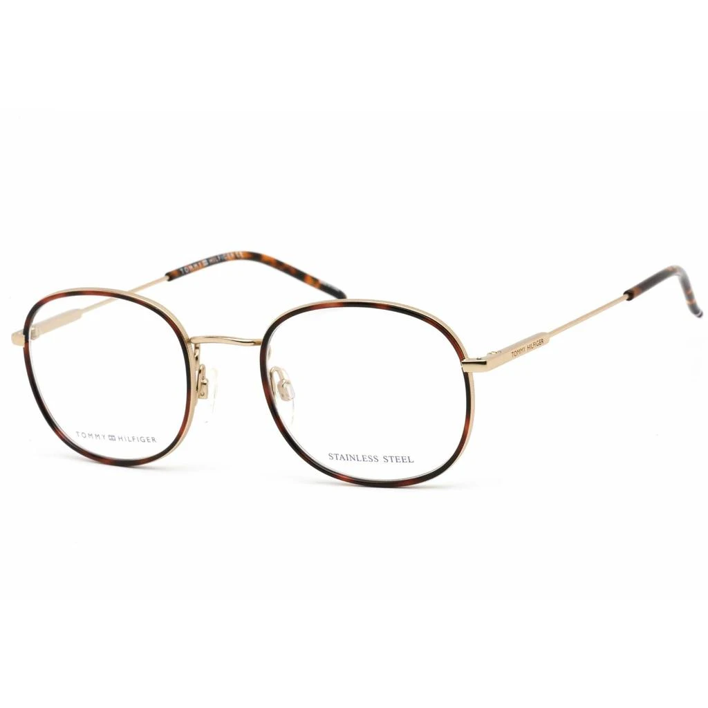 Tommy Hilfiger Tommy Hilfiger Women's Eyeglasses - Matte Gold Round Metal Frame | TH 1726 0AOZ 00 1