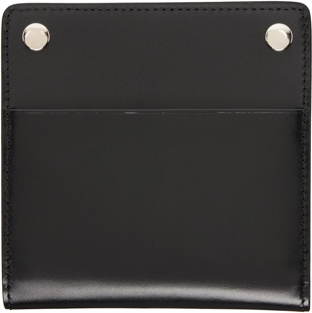 A.P.C. Black André Bifold Card Holder 2