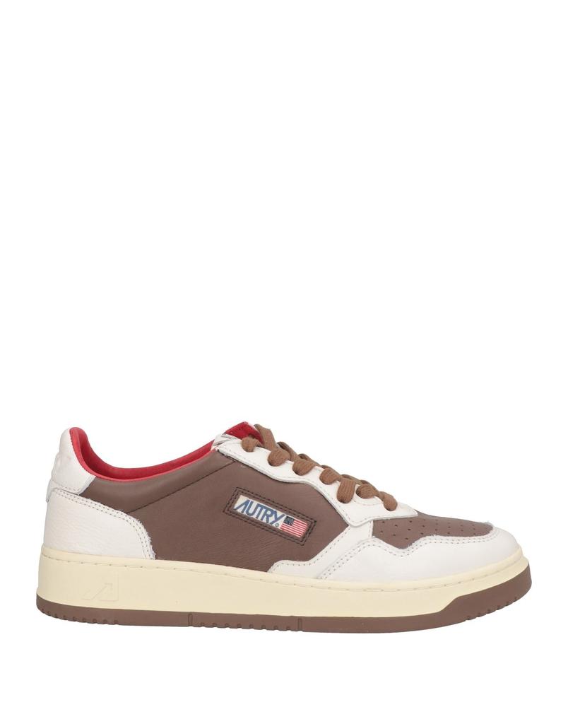 Autry Autry Medalist Low Mountain And Loft Leather Sneakers
