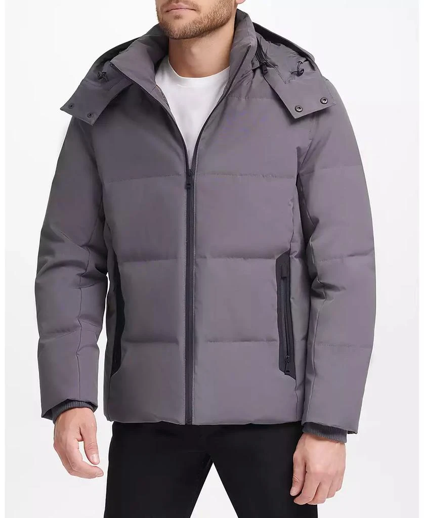 Cole Haan Men's Dry Hand Down with Detachable Hood Coat 3
