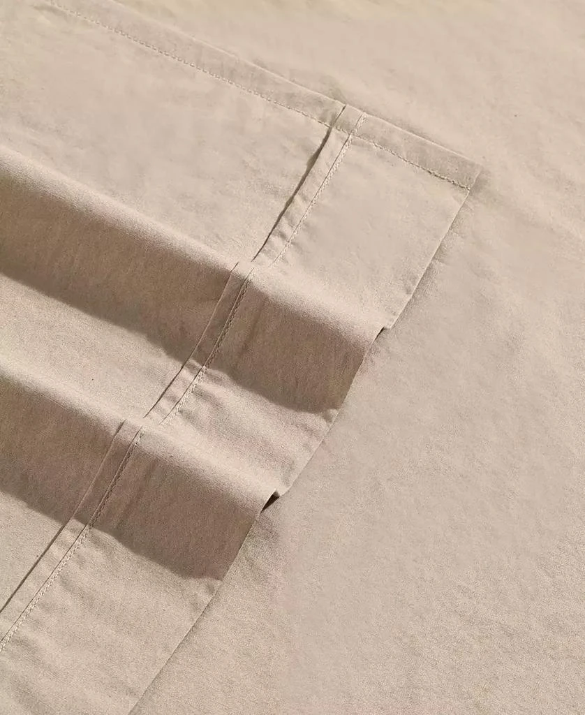 Calvin Klein CLOSEOUT! Washed Cotton Percale 4-Pc. Sheet Set, King 2