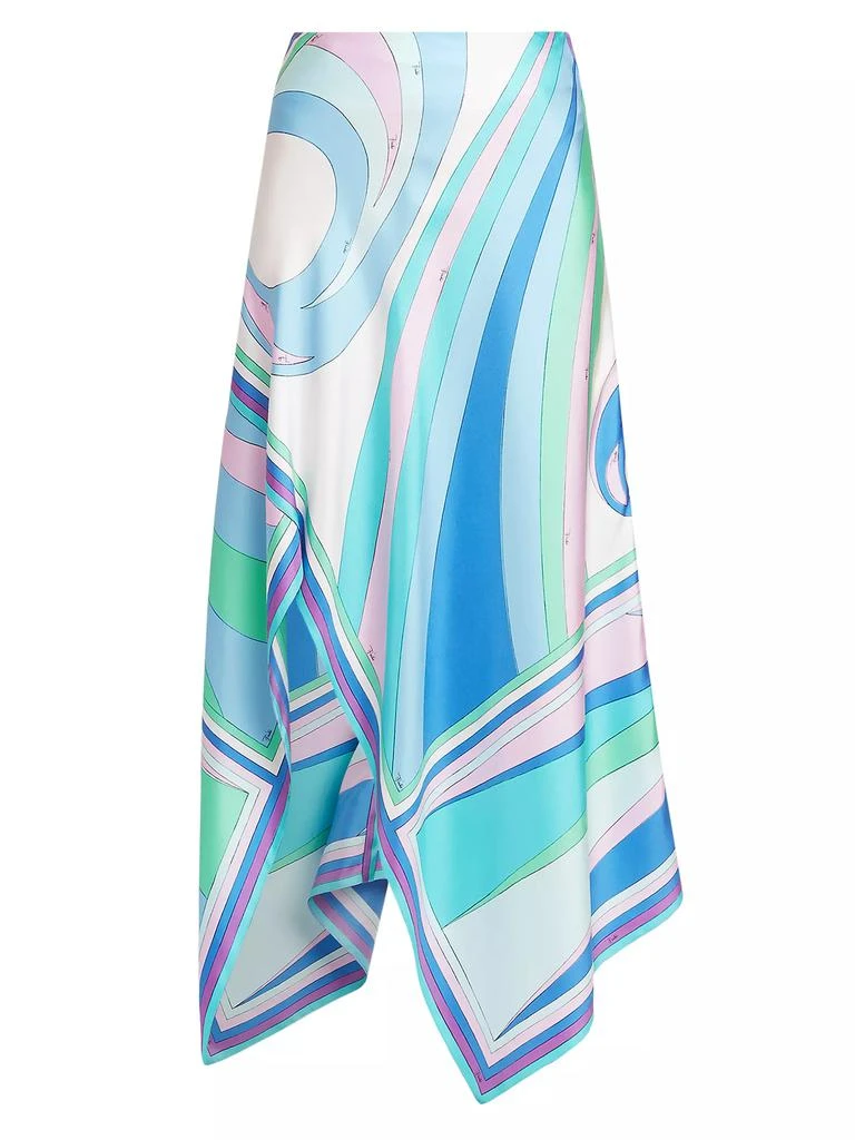 Pucci Very Vivara Silk Maxi Skirt 1