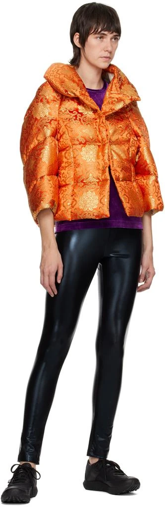 Junya Watanabe Black Coated Leggings 4
