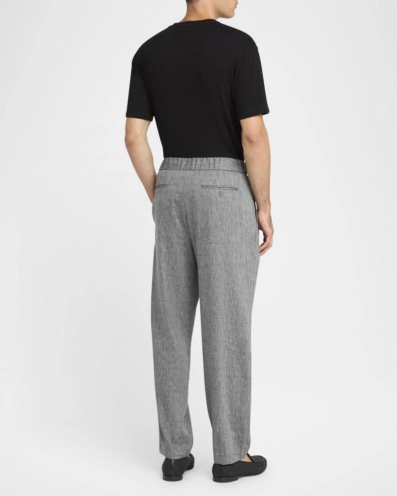 Giorgio Armani Men's Raised Chevron T-Shirt 3