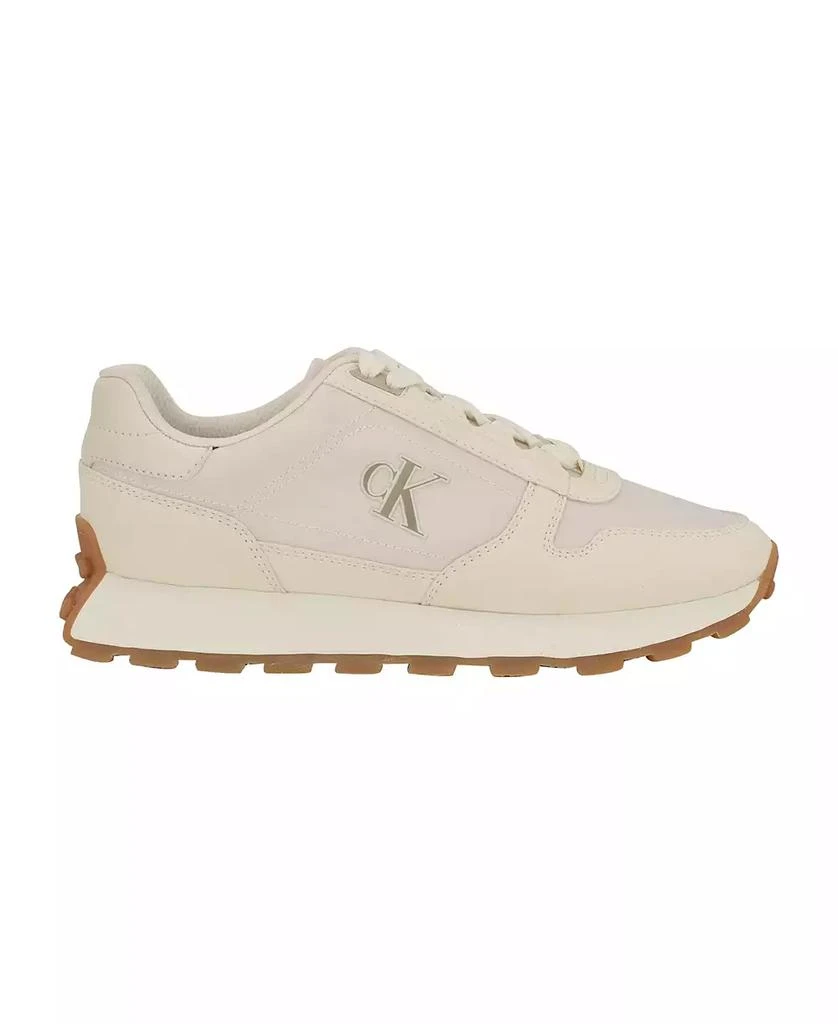 Calvin Klein Women
s Taresa Logo Lace-Up Sneakers