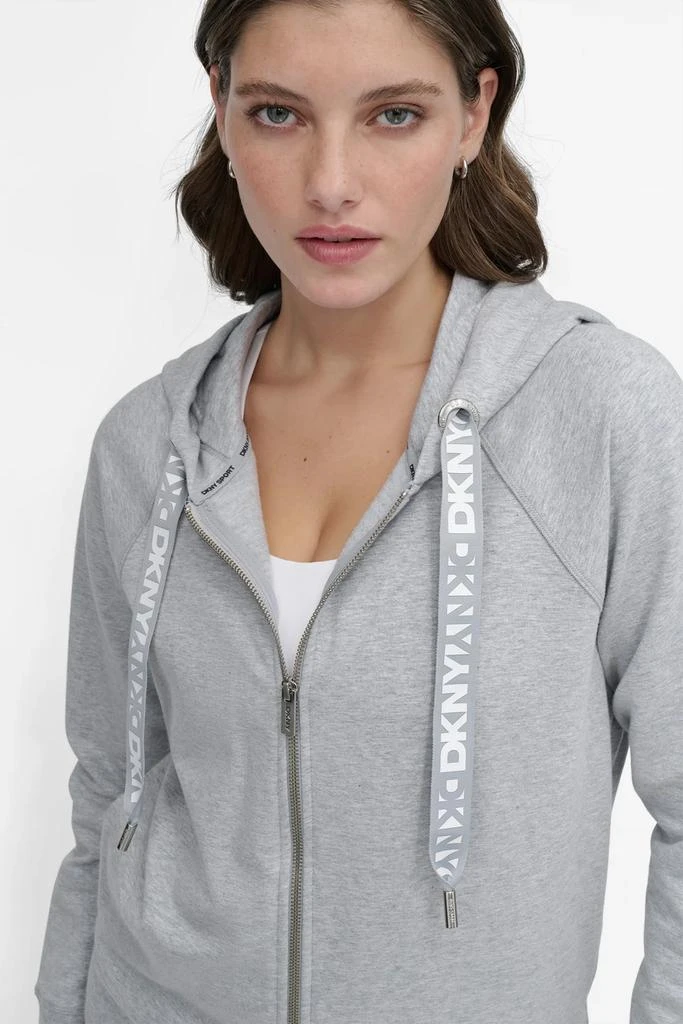 DKNY LOGO DRAWSTRING PERFORMANCE HOODIE 4